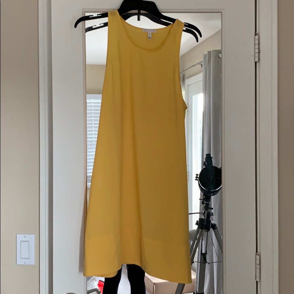 Leith | yellow layering dress